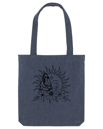 Mystycal Butterfly Sun Midnight Blue