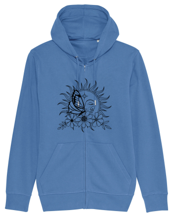 Mystycal Butterfly Sun Bright Blue
