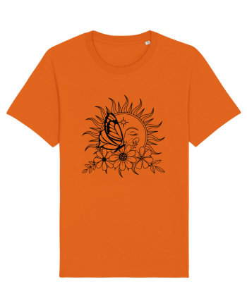 Mystycal Butterfly Sun Bright Orange
