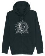 Mystycal Butterfly Sun Hanorac cu fermoar Unisex Connector