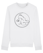 Mystycal Moon Bluză mânecă lungă Unisex Rise