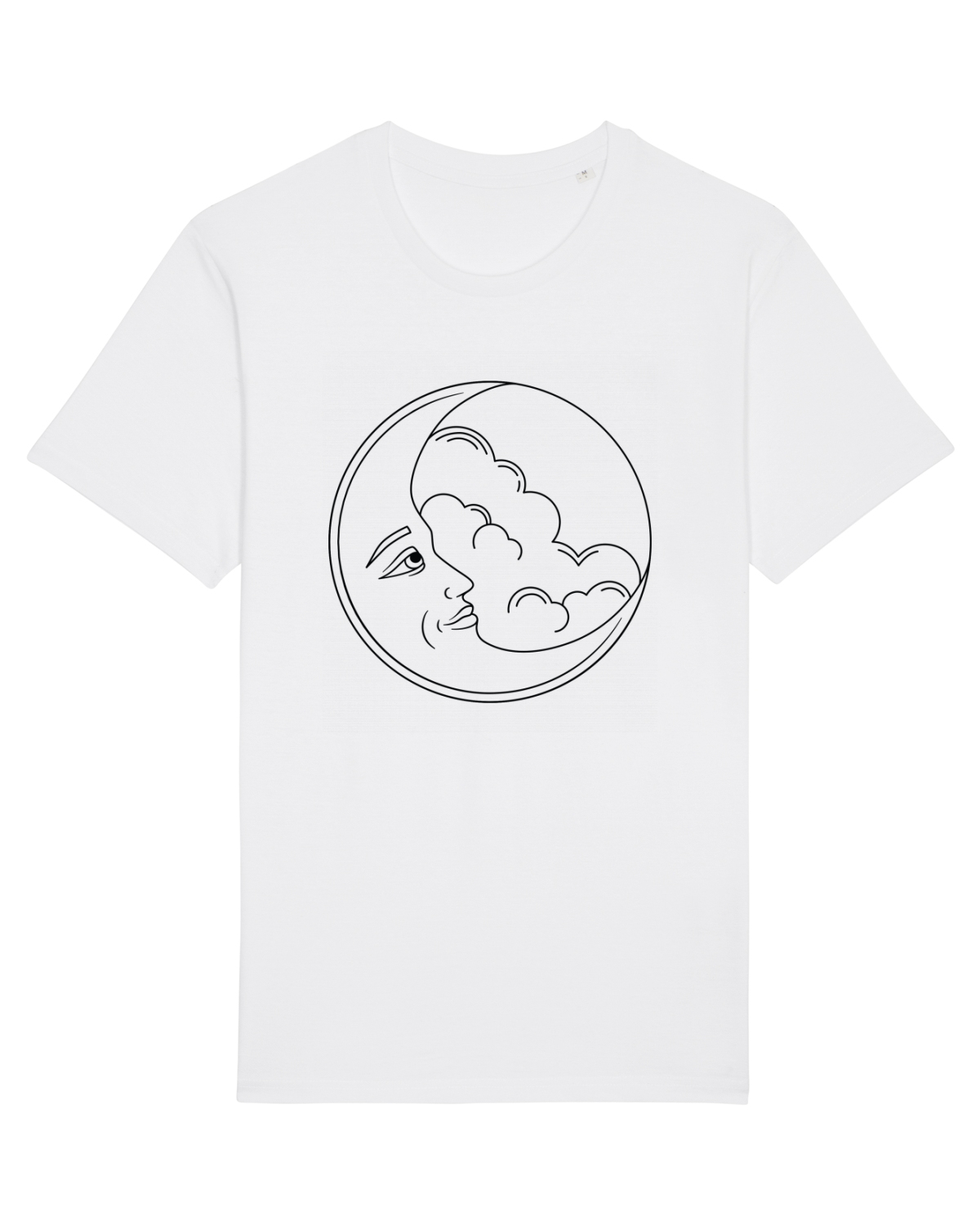 Tricou mânecă scurtă Unisex Rocker White