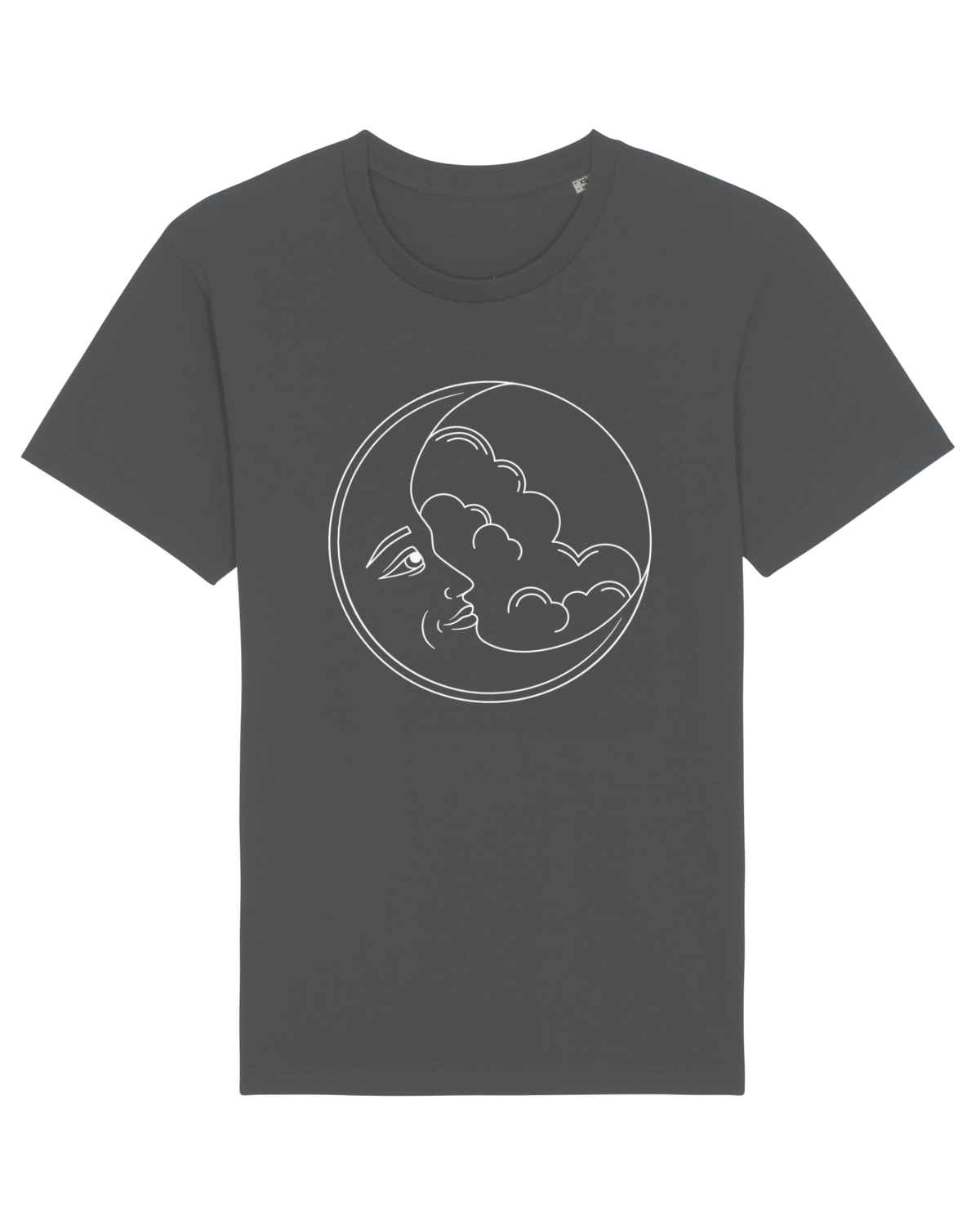 Tricou mânecă scurtă Unisex Rocker Anthracite