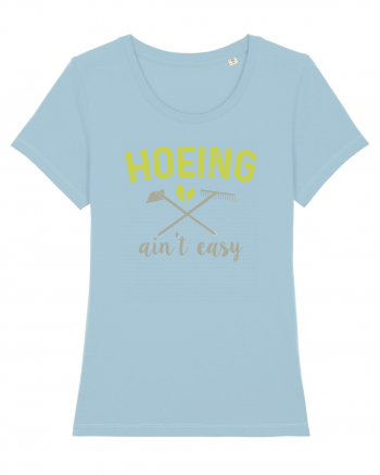 Hoeing  Sky Blue