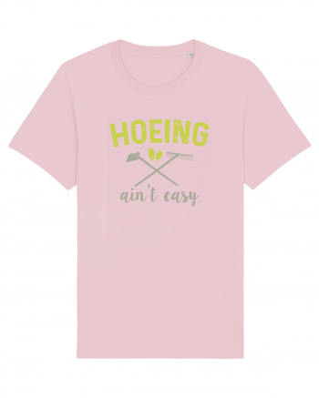 Hoeing  Cotton Pink