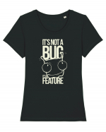 It's Not A Bug It's A Feature Tricou mânecă scurtă guler larg fitted Damă Expresser