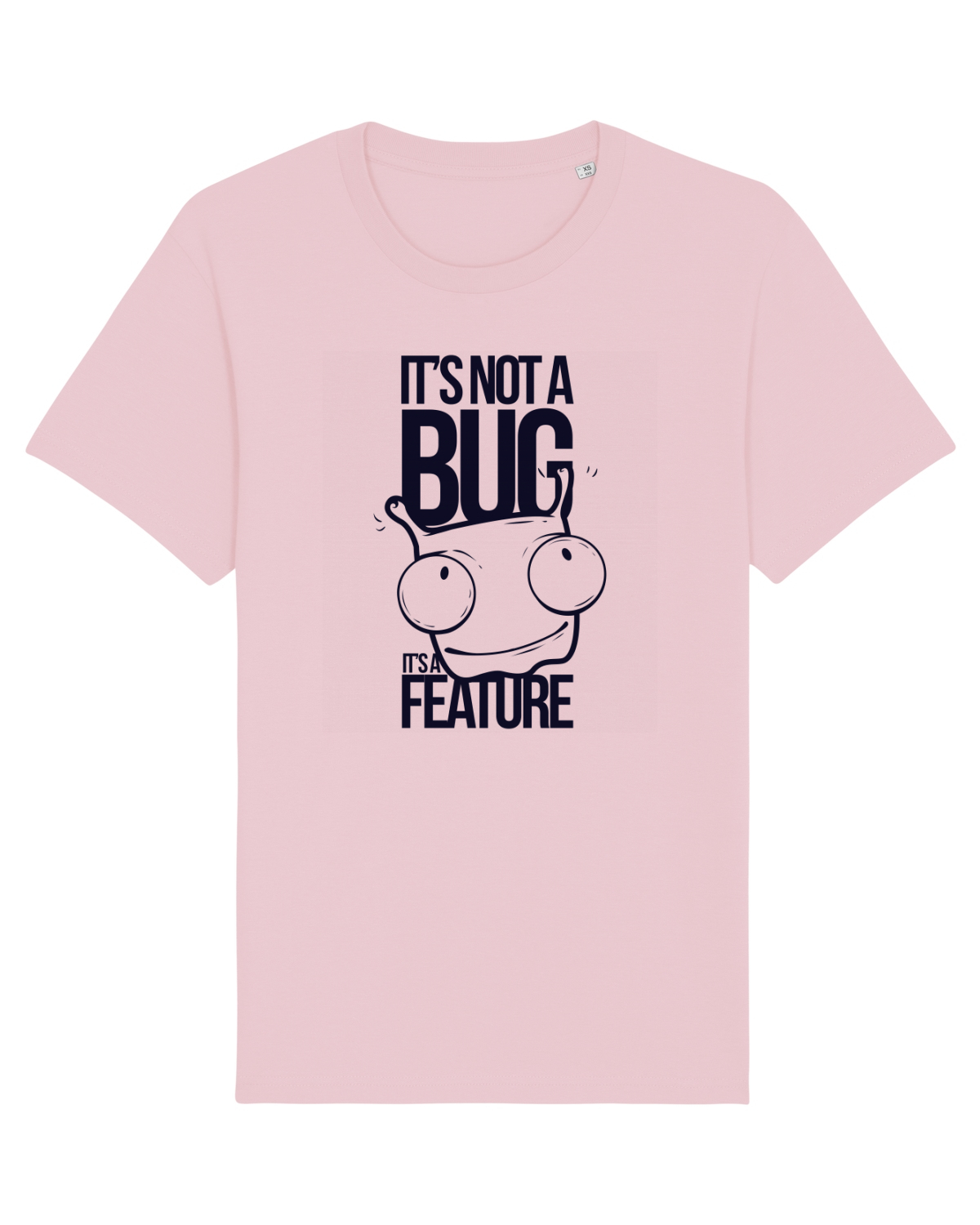 Tricou mânecă scurtă Unisex Rocker Cotton Pink