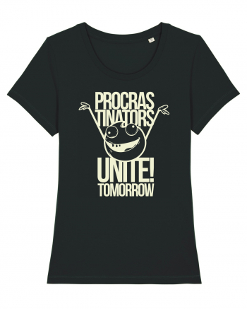 Procrastinators Unite Tomorrow Black