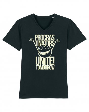 Procrastinators Unite Tomorrow Black