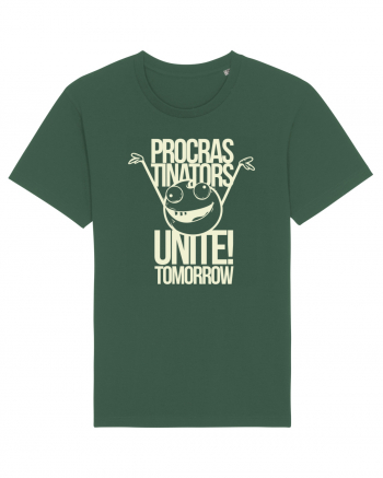 Procrastinators Unite Tomorrow Bottle Green