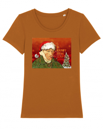 Happy New Ear Santa Gogh Roasted Orange