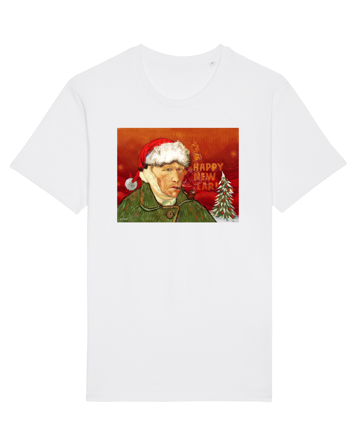Tricou mânecă scurtă Unisex Rocker White
