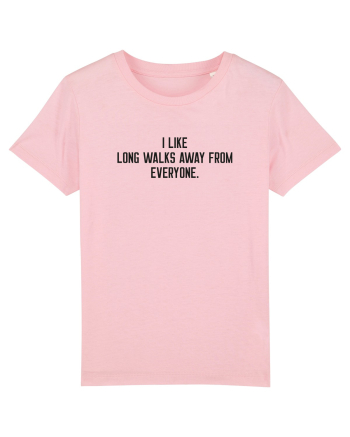 Long Walks Cotton Pink