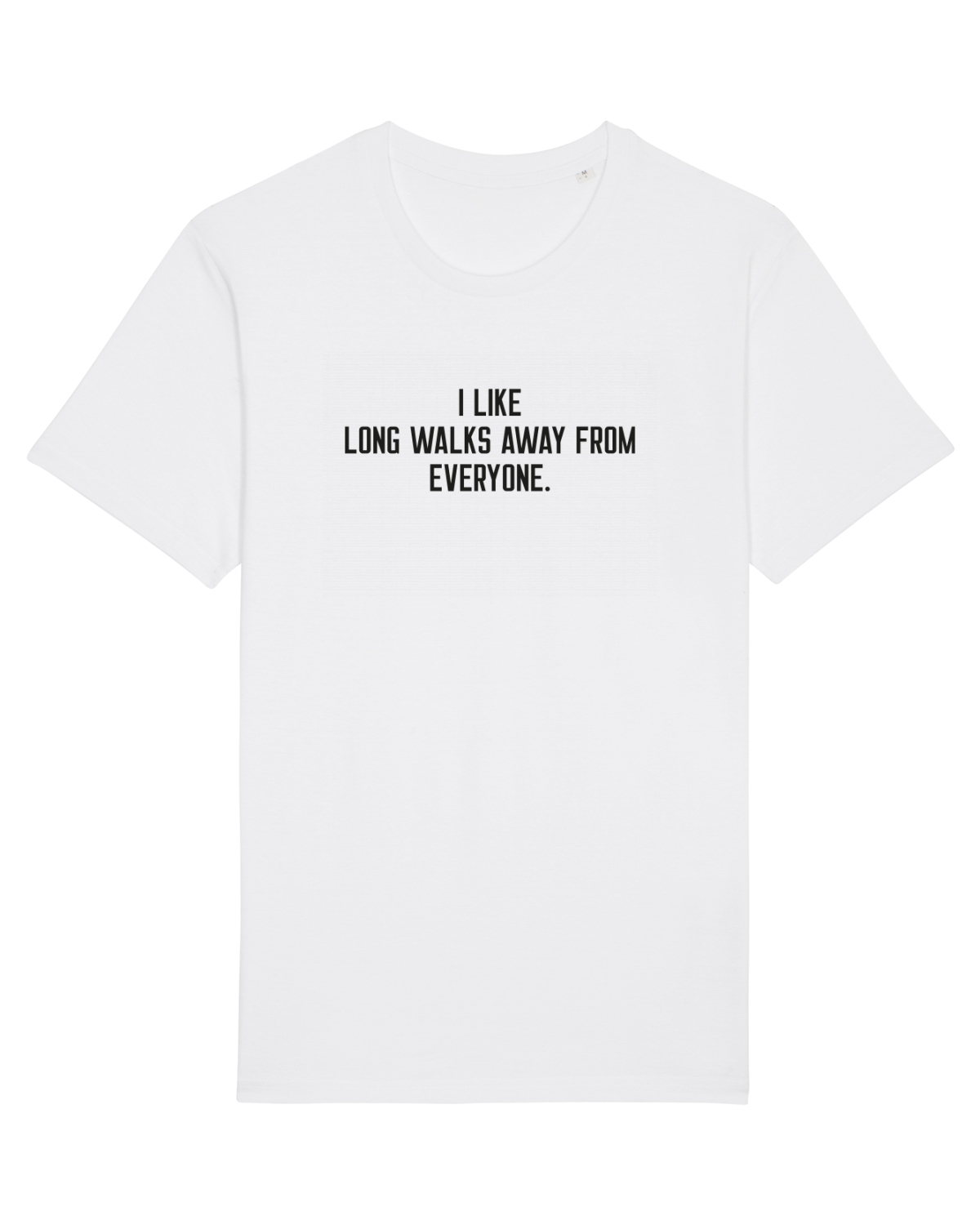 Tricou mânecă scurtă Unisex Rocker White