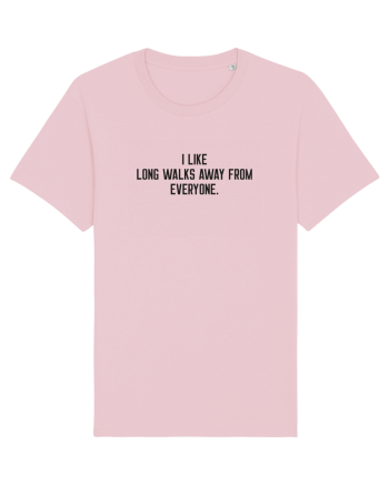 Long Walks Cotton Pink