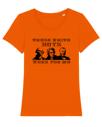 These boys work for me  Bright Orange