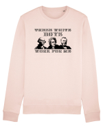 These boys work for me  Bluză mânecă lungă Unisex Rise