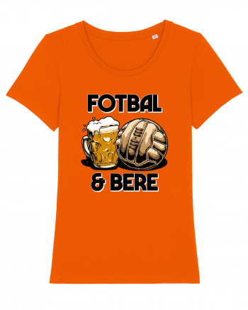 Fotbal si Bere Bright Orange