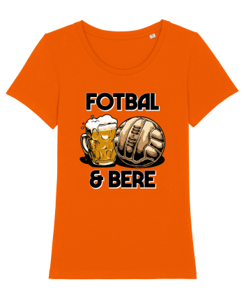Fotbal si Bere Bright Orange