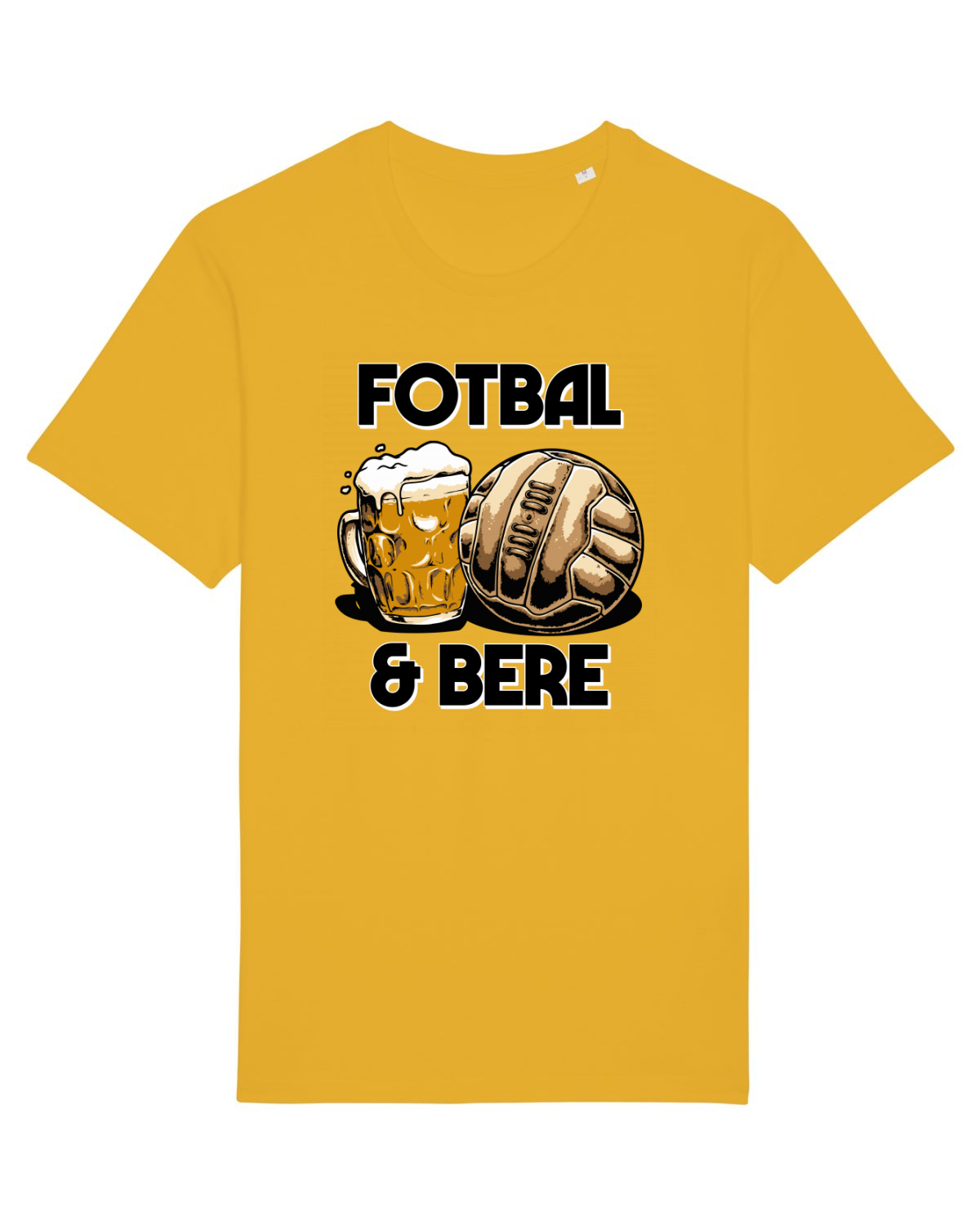 Tricou mânecă scurtă Unisex Rocker Spectra Yellow
