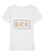 PRO ROE Tricou mânecă scurtă guler larg fitted Damă Expresser