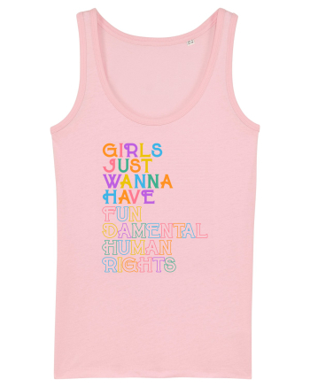 Girls just wanna have FUN Cotton Pink