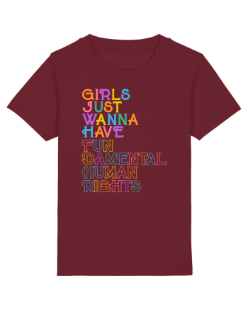 Girls just wanna have FUN Burgundy