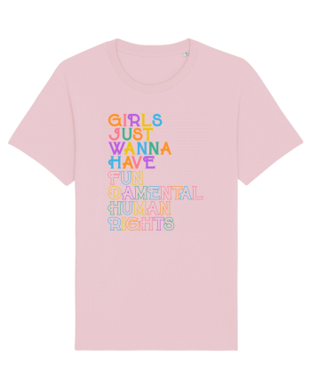 Girls just wanna have FUN Cotton Pink