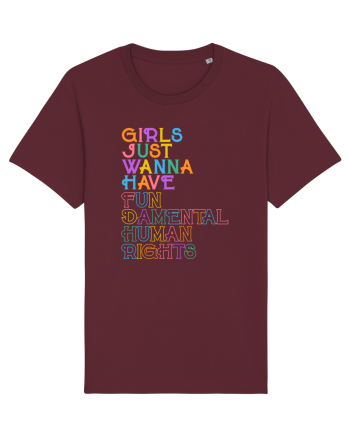 Girls just wanna have FUN Burgundy