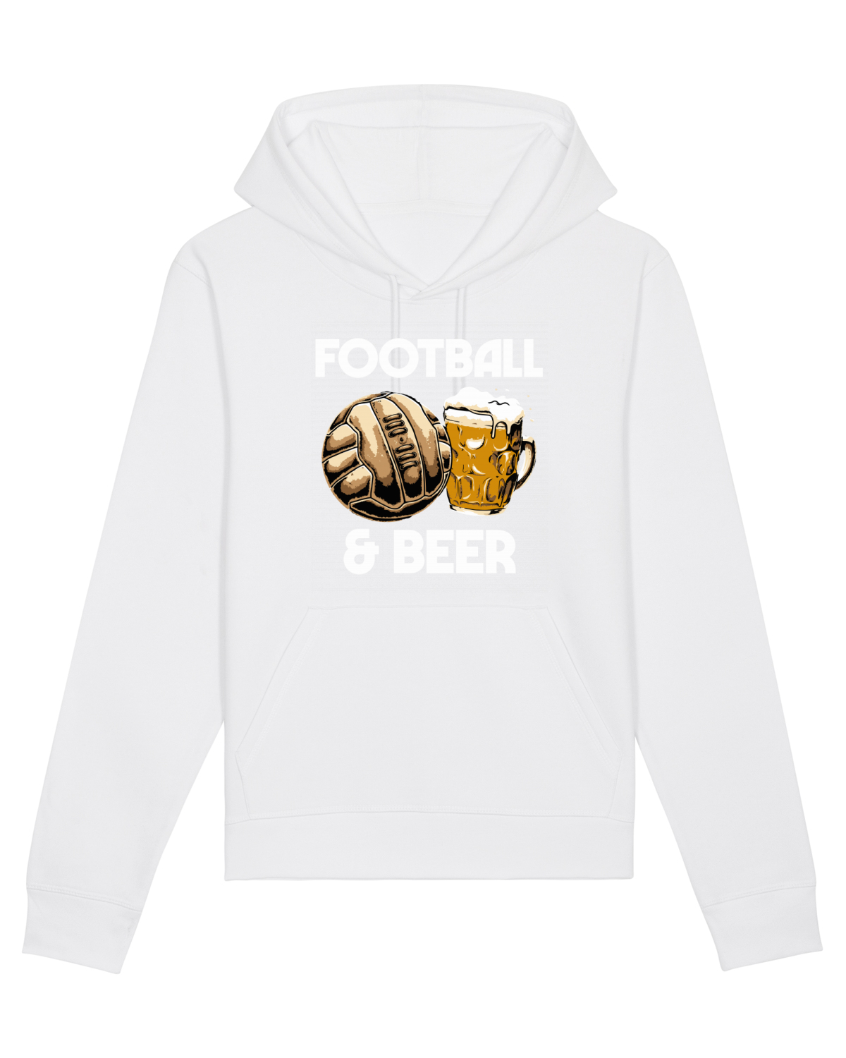 Hanorac Unisex Drummer White