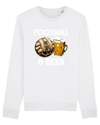 Football and Beer White