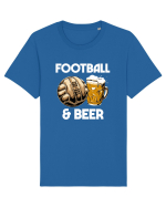 Football and Beer Tricou mânecă scurtă Unisex Rocker