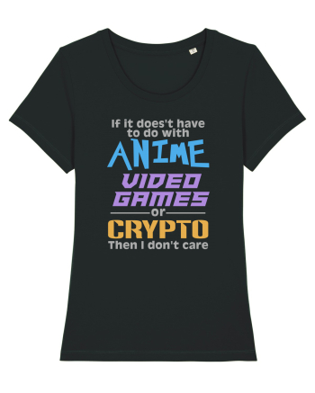 Anime, Video Games and Crypto Black