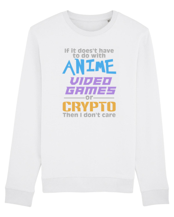 Anime, Video Games and Crypto White
