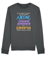 Anime, Video Games and Crypto Bluză mânecă lungă Unisex Rise