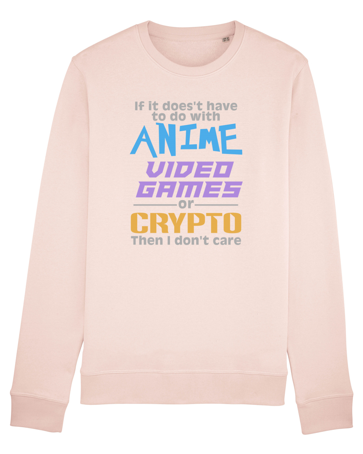 Bluză mânecă lungă Unisex Rise Candy Pink