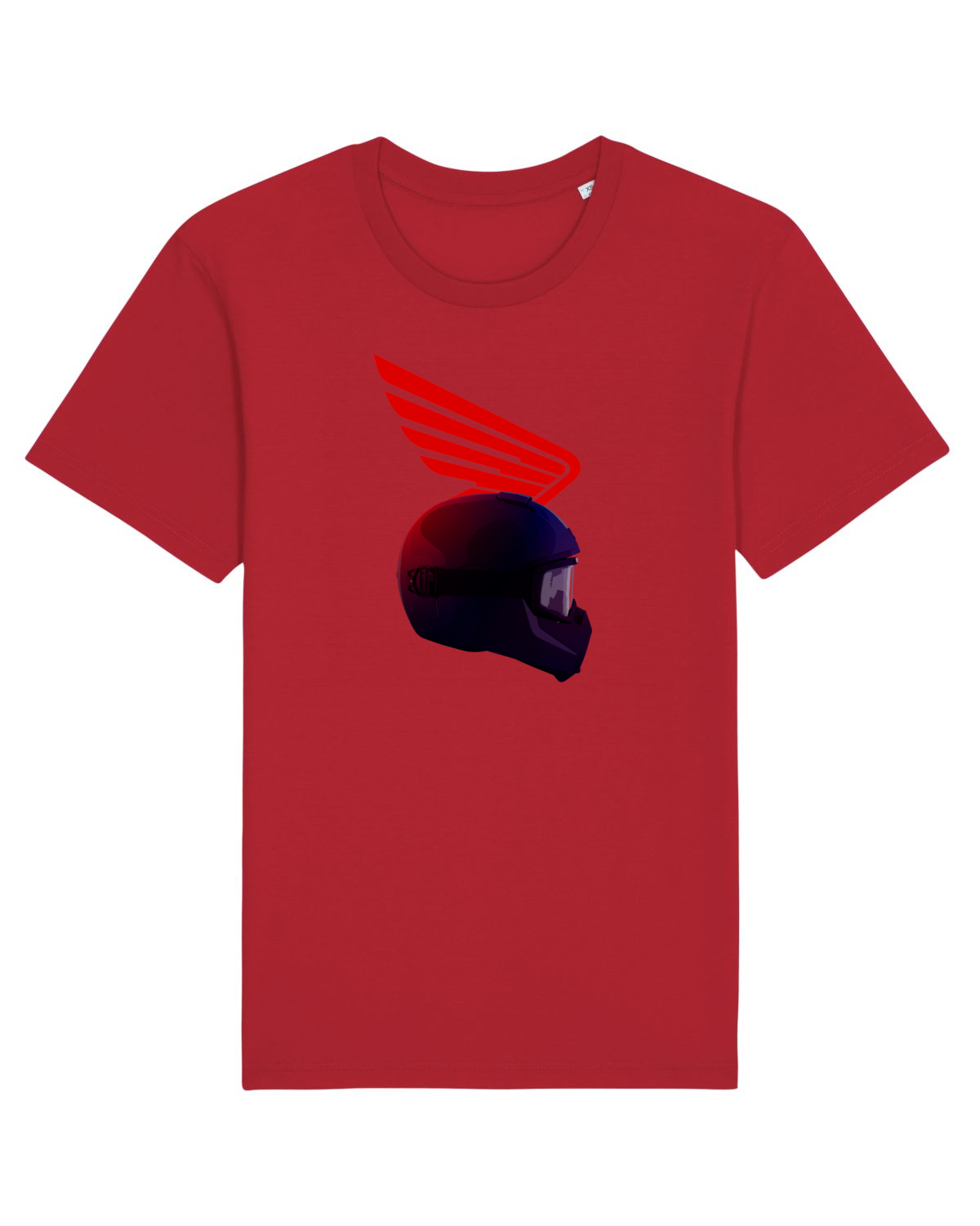 Tricou mânecă scurtă Unisex Rocker Red