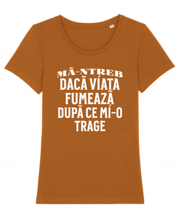 Ma-ntreb daca viata fumeaza dupa ce mi-o trage Roasted Orange