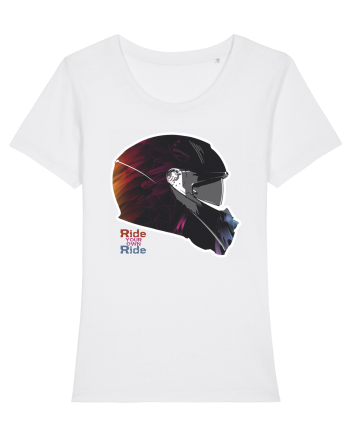 Colorfull Helmet White