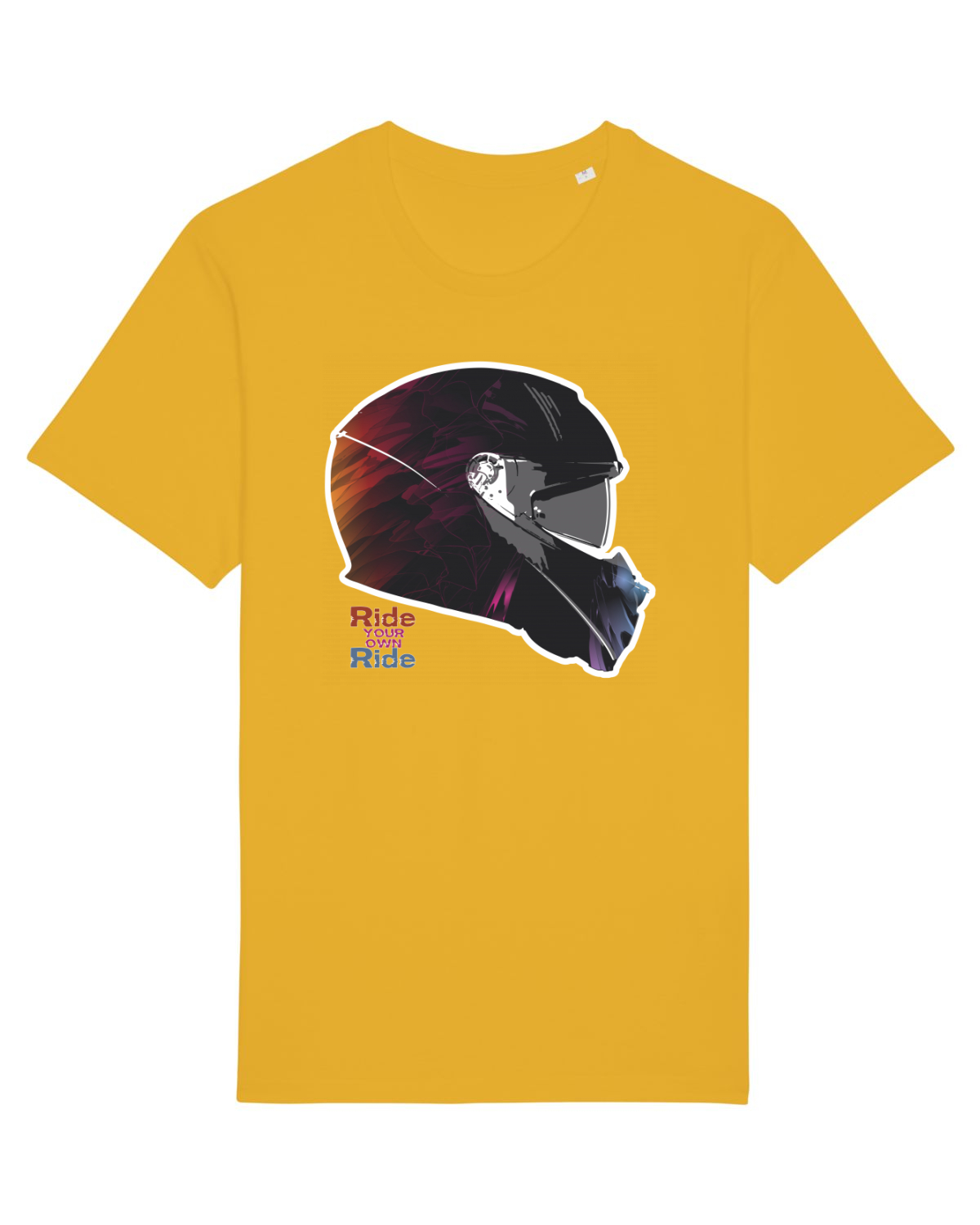 Tricou mânecă scurtă Unisex Rocker Spectra Yellow