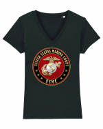 Marine Corps Tricou mânecă scurtă guler V Damă Evoker