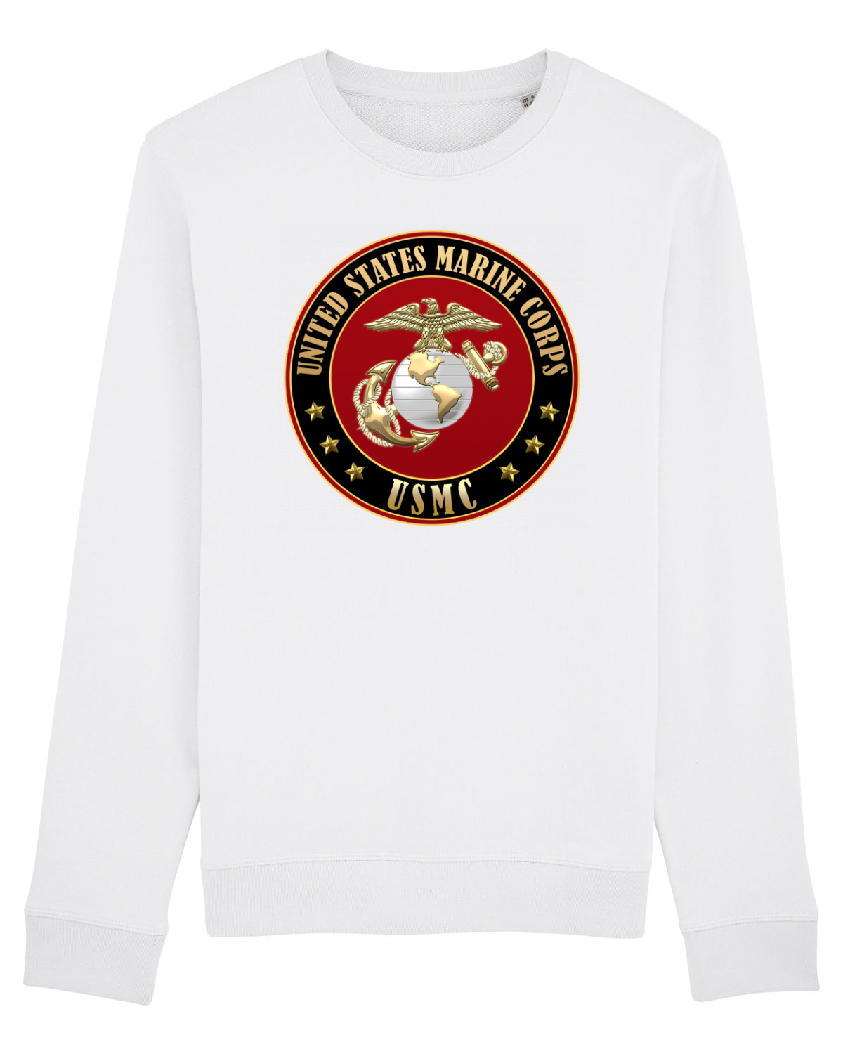 Bluză mânecă lungă Unisex Rise White