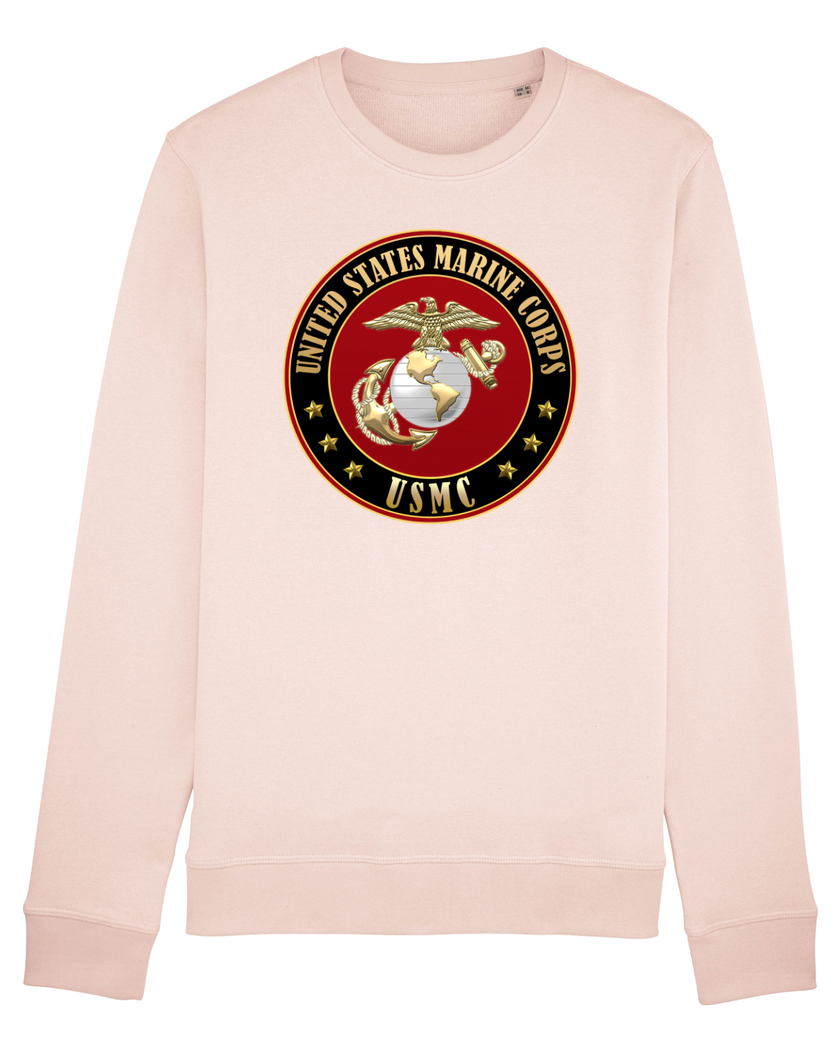 Bluză mânecă lungă Unisex Rise Candy Pink