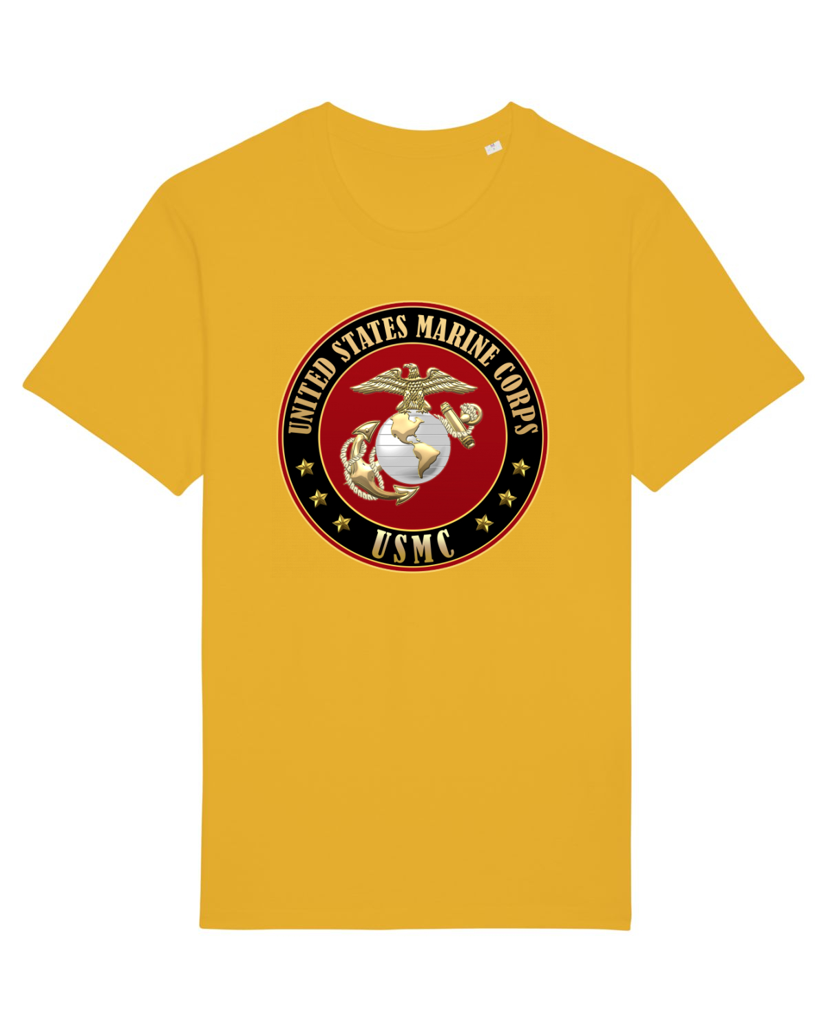 Tricou mânecă scurtă Unisex Rocker Spectra Yellow
