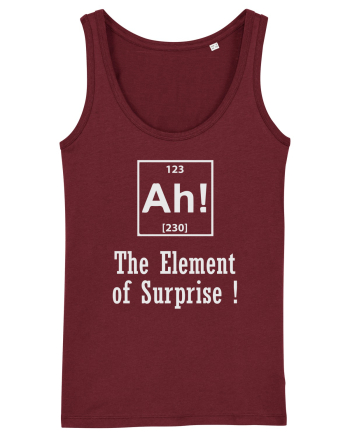 AH! The Element of Surprise! Burgundy