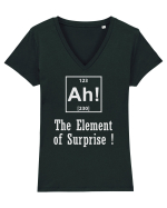 AH! The Element of Surprise! Tricou mânecă scurtă guler V Damă Evoker