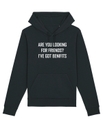 Are You Looking For Friends? I've Got Benefits Hanorac Unisex Drummer