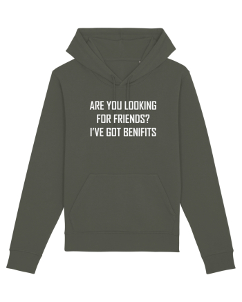 Are You Looking For Friends? I've Got Benefits Khaki