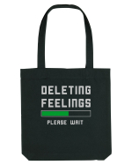 Deleting Feelings Please Wait Sacoșă textilă