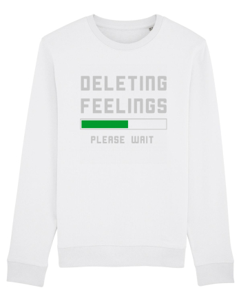 Deleting Feelings Please Wait White